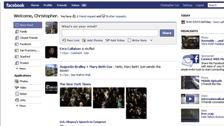 Generic Facebook Page